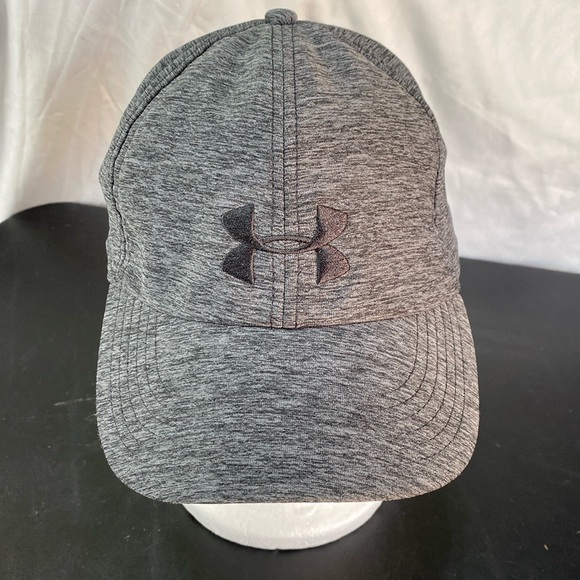 Under Armour Accessories - Woman’s Under Armour Black & Gray Heathered Look Adjustable Sports Baseball Hat.